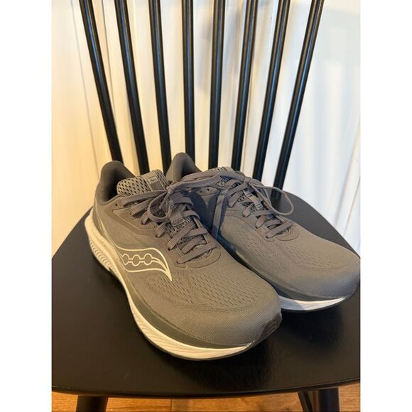 Saucony Echelon 10 grey running shoe size 9 - Picture 5 of 12